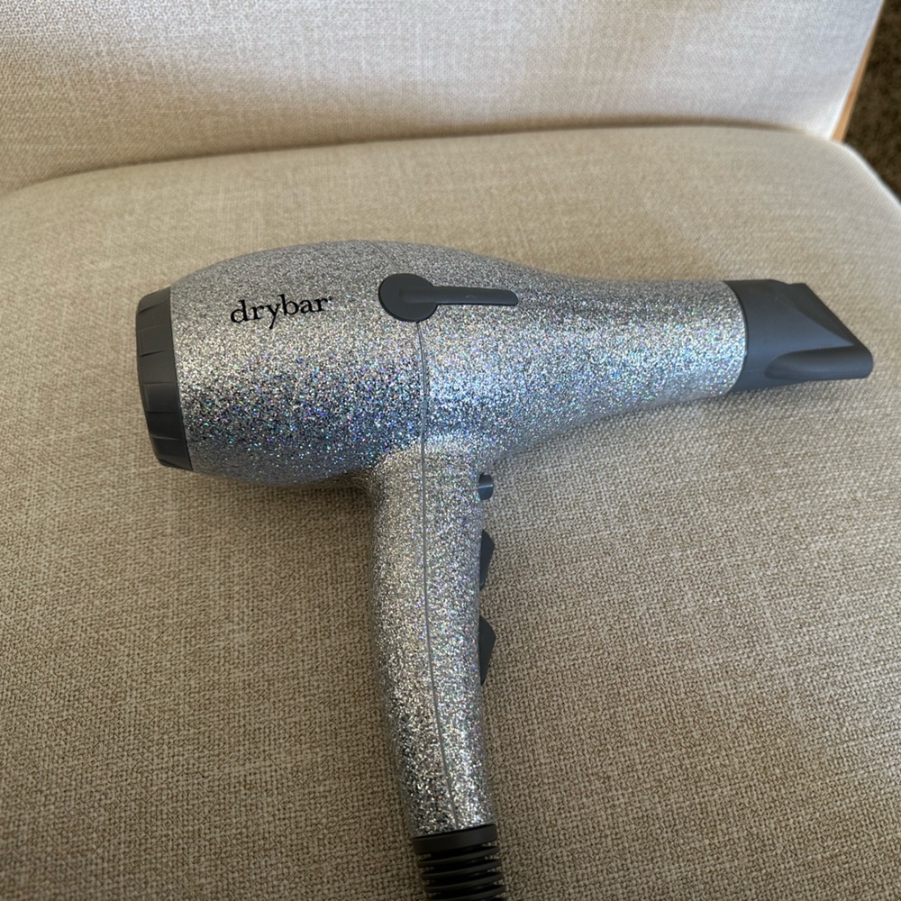 Drybar glitter hairdryer limited edition rare
